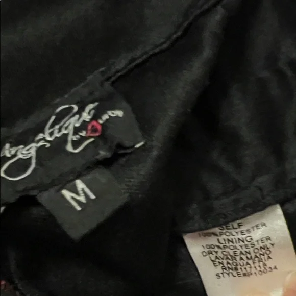 Red and Black Patterned Shorts - Picture 3 of 3